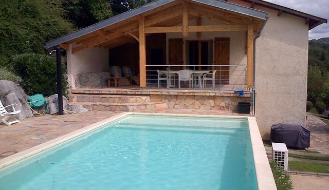 House in the country side of PYRENEES with a beautiful view and a swimming pool.