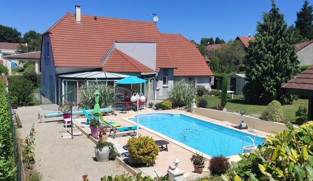 House in the countryside, very quiet area.