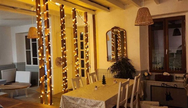 House in the heart of the mountains