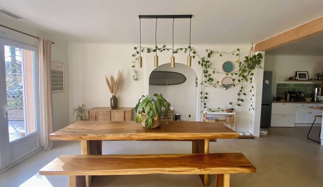 House in the heart of the forest