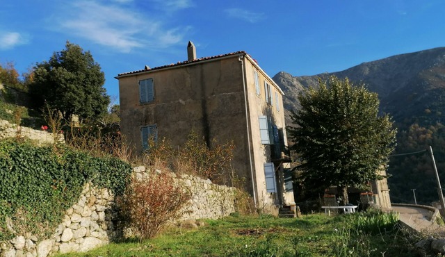 House in the heart of the mountain and also close to the sea