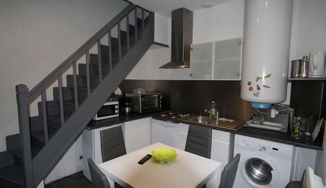 house in the heart of Dieppe, 8 minutes from the beach, 100 meters from the pedestrian street