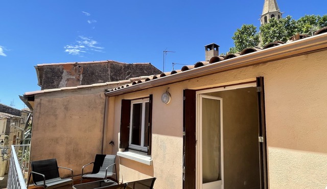 House in the heart of the village