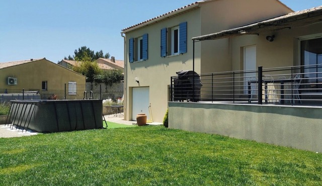 House in the hills above Aramon