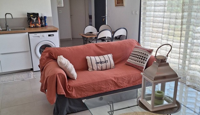 House in the middle of vineyards with large garden .pets welcome