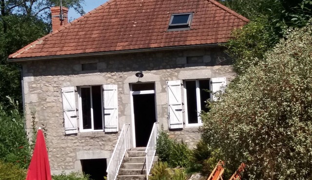house in the middle of nature