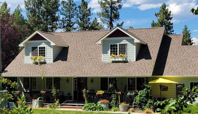 House in the mountains. Five minutes away from NFS trailheads.