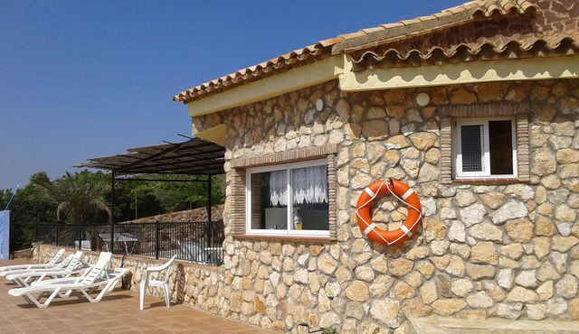 HOUSE IN THE NATURAL PARK DESIERTO DE LAS PALMAS, IMPREGNABLE VIEW ON THE SEA