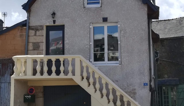House in the Ste Croix district of Josselin