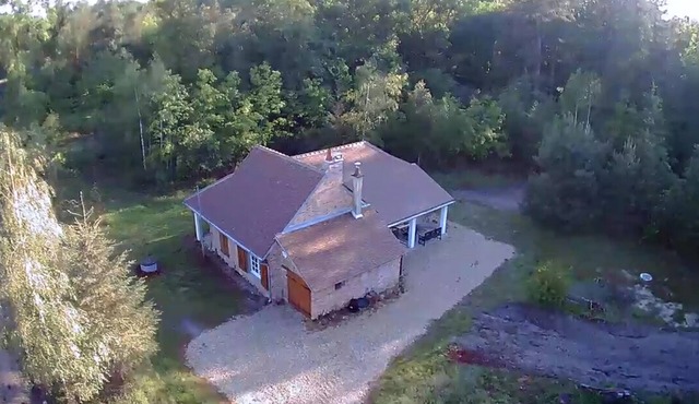 House in the woods near Lamotte-Beuvron