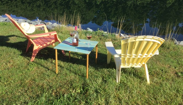 House is a Single Family Home Located on a Large Pond