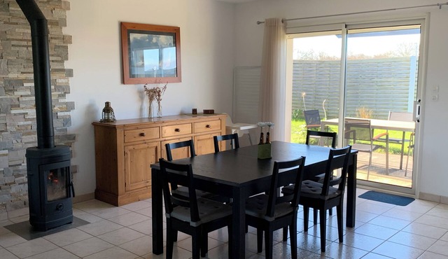 House les sables d'or les pins, plurien 2mn from the beach with garden