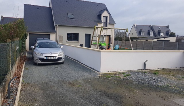 House near saint malo and the beaches