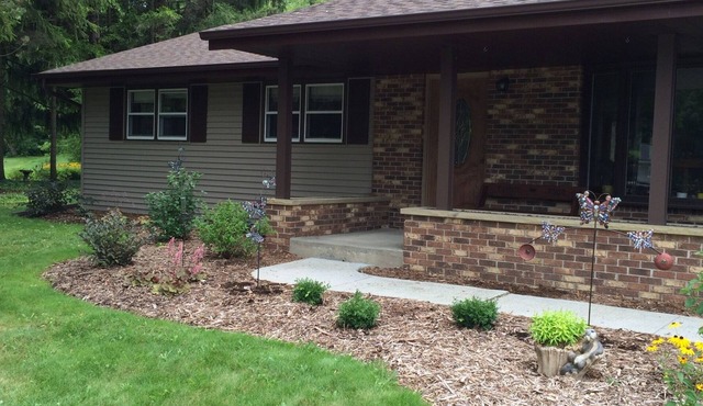 House, near Road America, Kohler, Lake Michigan