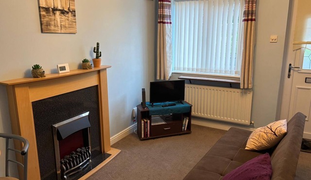 House next to playpark