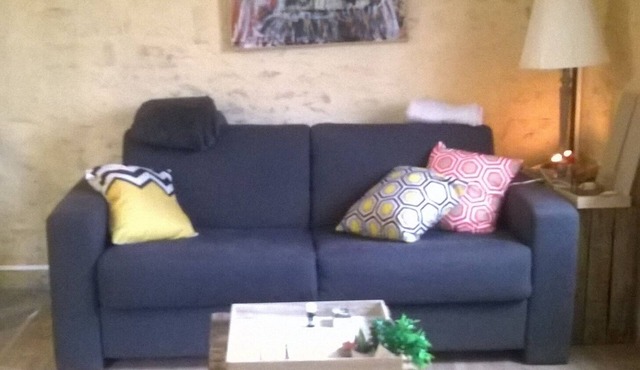 House of 60m² with courtyard valley view