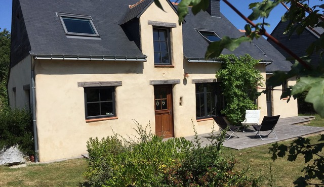 House of charm in hemp and lime wood between sea, rivers and countryside