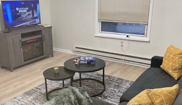 House of Elegance comfortable 1 bed/1 bath in New Jersey close to NYC