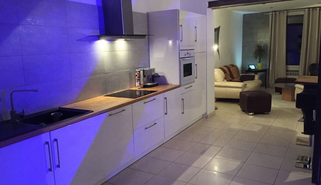 House of Provence with terraces