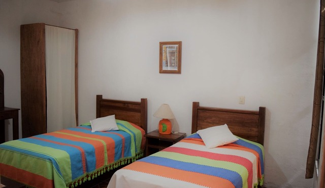 HOUSE OF THE CROSS IN THE HEART OF TEQUISQUIAPAN