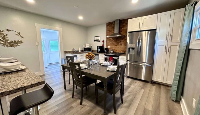 House on a hill - view of Pittsburgh