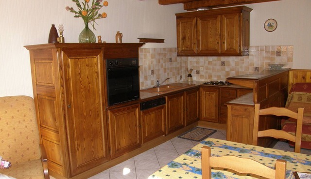 House on the banks of the Tarn at Ste Enimie in the Gorges du Tarn