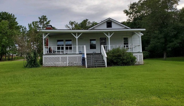 House on lake
