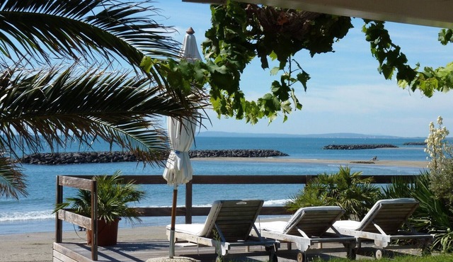 House on the Beach, Superb Panoramic Sea View, Cap d'Agde