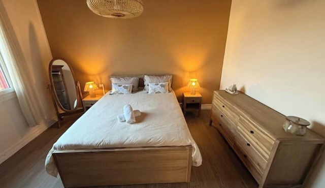 House on the dune, panoramic ocean view