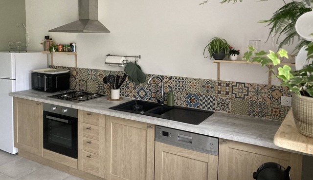 House on the edge of the woods