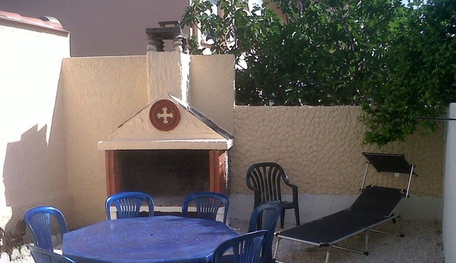 House on the road to the beaches