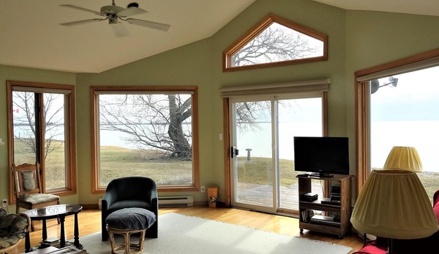 House On the Shore of Lake Ontario Near Presqu'ile Park