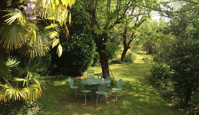 House open on the countryside