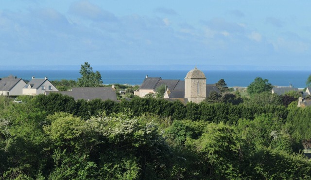 House overlooking the Channel Islands