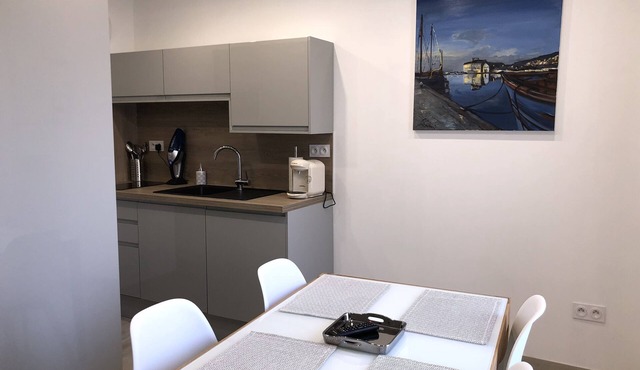 House renovated in 2018/2 bedrooms/4 pers/seaside/Beds made on arrival