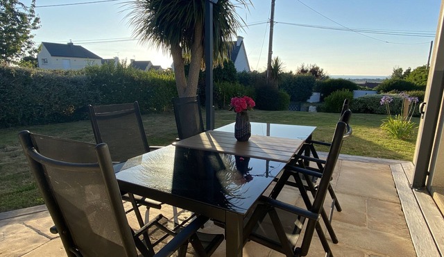 HOUSE SEA VIEW COTE DE GRANIT ROSE + WIFI