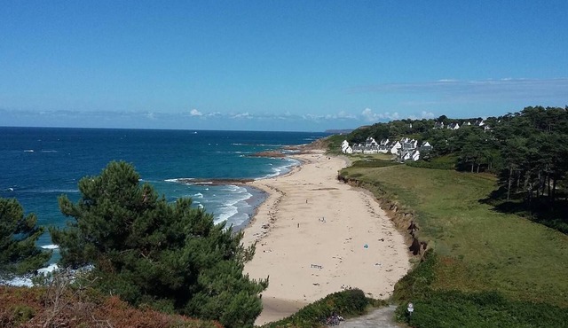 house seaside feet in the water
