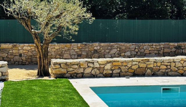 House South Aubussargues Uzès Nîmes with swimming pool