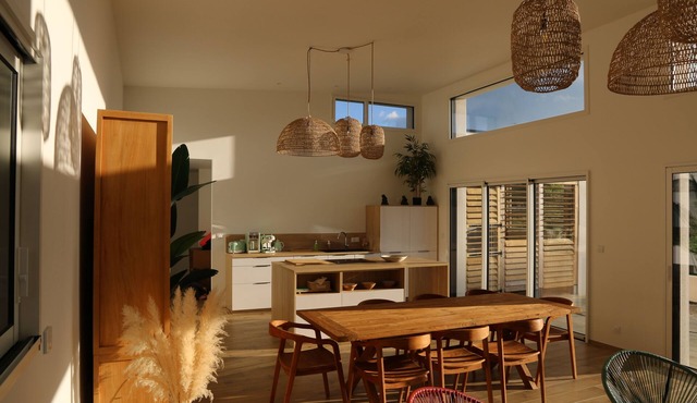 House-SPA 700 m from beach and restaurants