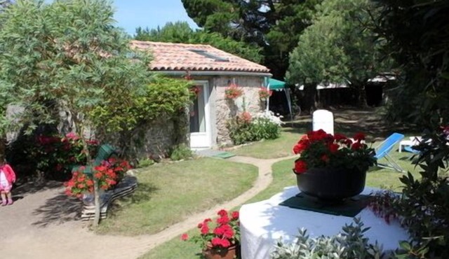 House studio with CHRE Annex on fenced garden, arborr