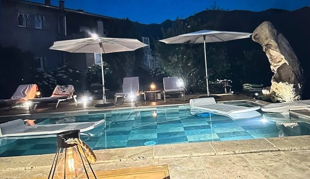 House top near Ajaccio