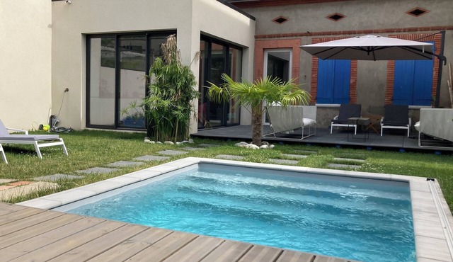 HOUSE TOULOUSAINE CITY CENTER | AIR CONDITIONING | GARDEN | SWIMMING POOL