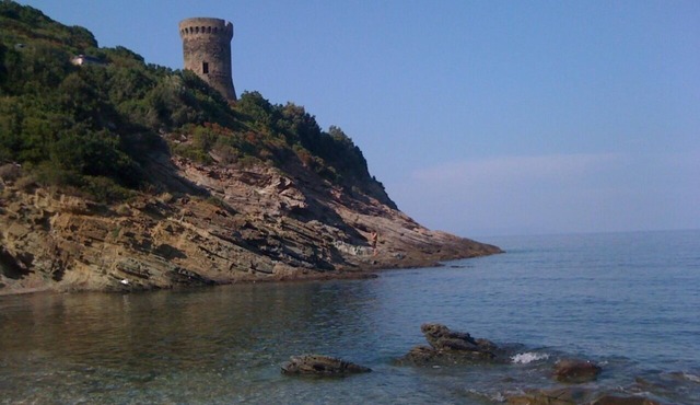 HOUSE VILLA PIETRACORBARA WITH LARGE GARDEN SHADOW NEAR THE BEACH IN QUIET