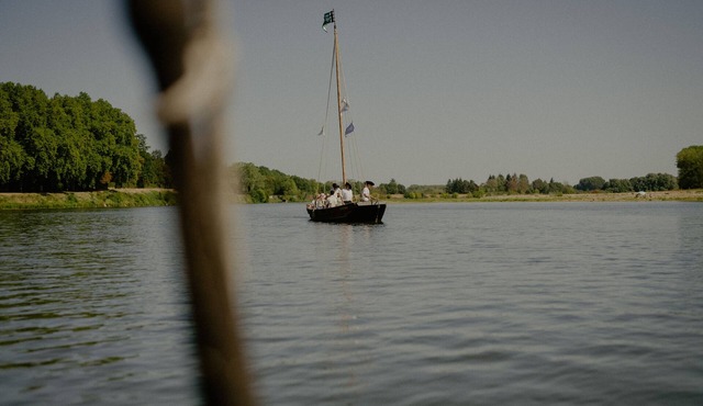 House with breathtaking views of the wild Loire Loire Valley and Loire by bike