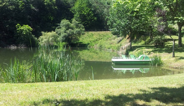 House with private ponds