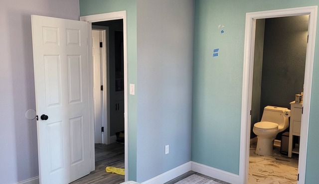 House with 2 bedrooms with private bathroom each room ready for you