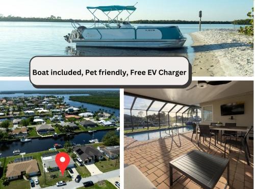 House With A Boat - Boat, Heated Pool, Kayaks