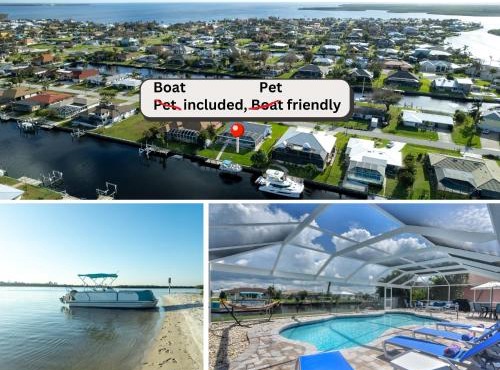 House With A Boat - Boat, Heated Pool, SUP Boards