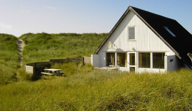 House with a luxurious location in the dunes only 75 meters from North Sea waves