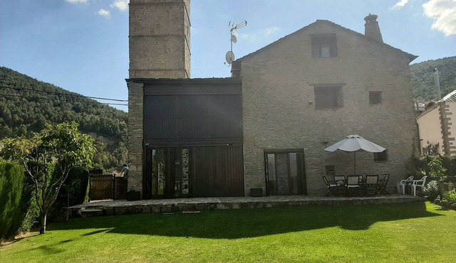 House with beautiful garden